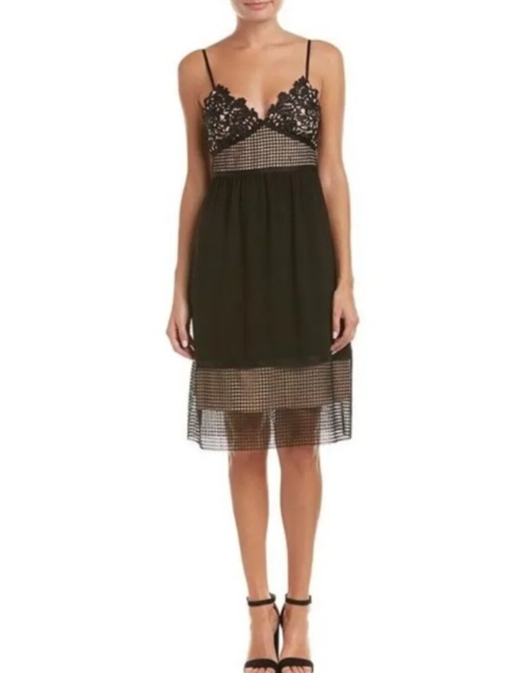 Theory Meleana Crepe Silk Lined Dress S #455